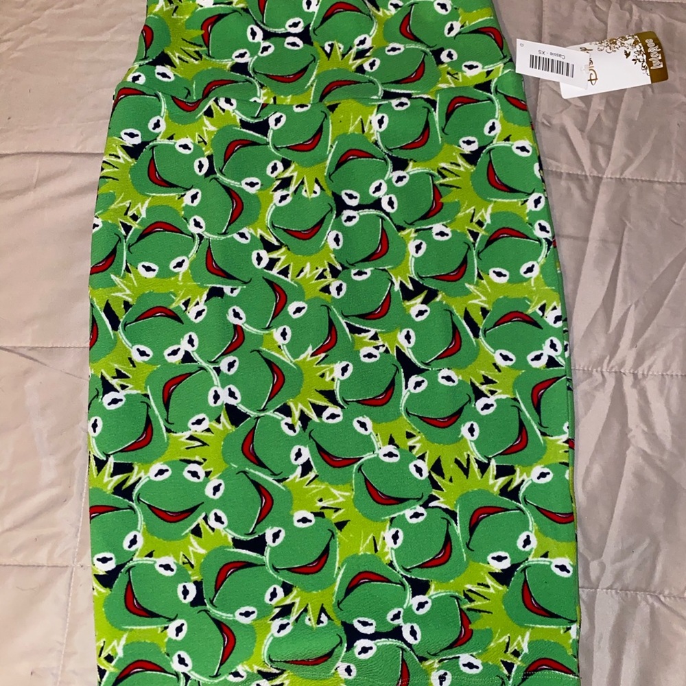 Kermit the frog pencil skirt